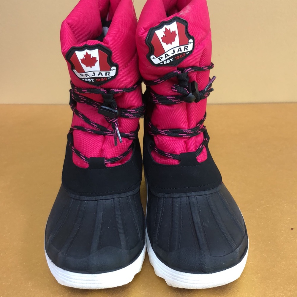 Kids Pajar Waterproof Snow Boots.